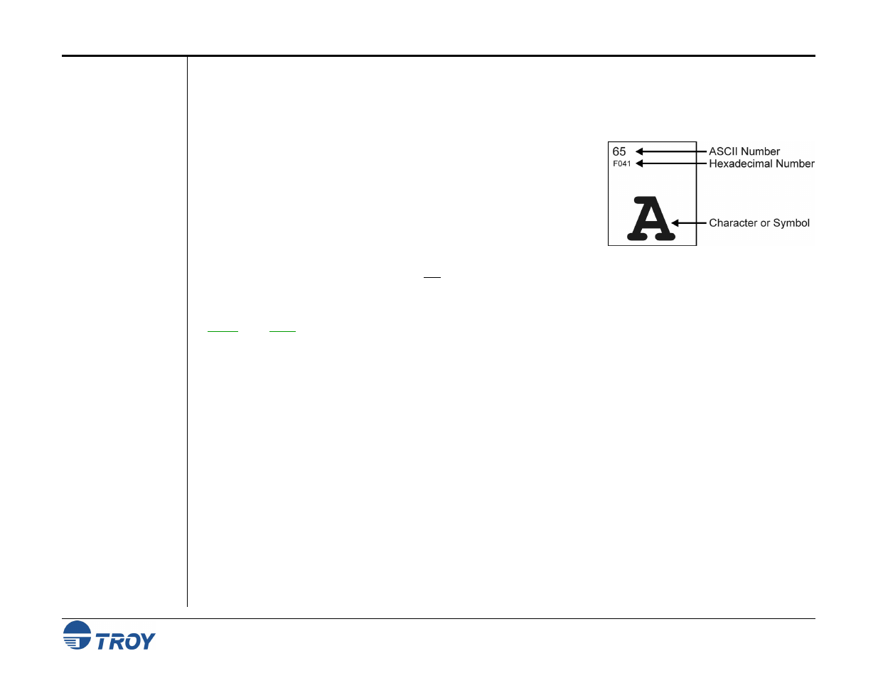 Determining a character mapping, Accessing unmapped characters | TROY Group MICR_IRD 9000 1UP MICR Printing Solutions User’s Guide User Manual | Page 115 / 160