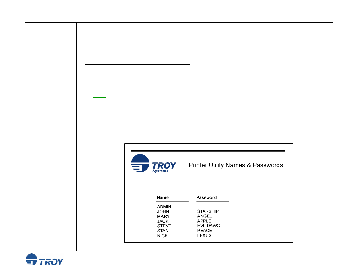 TROY Group MICR_IRD 9000 1UP MICR Printing Solutions User’s Guide User Manual | Page 55 / 160