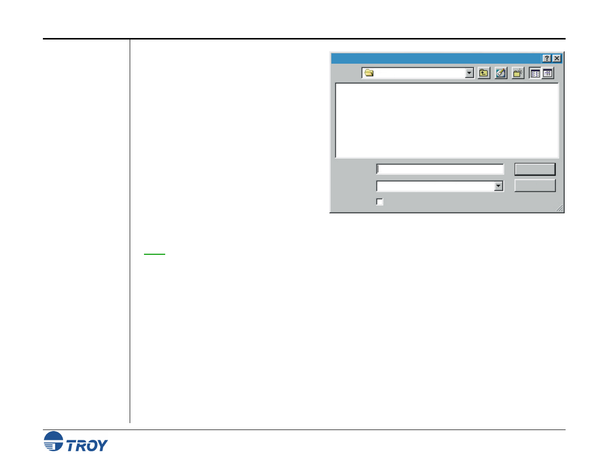Selecting data capture fonts for audit reports an, Cont.) | TROY Group MICR_IRD 9000 1UP MICR Printing Solutions User’s Guide User Manual | Page 63 / 160