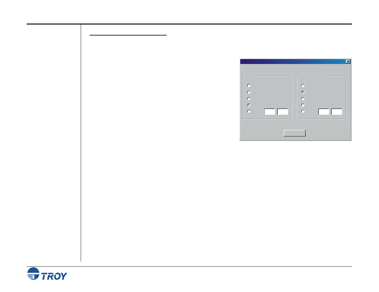 TROY Group MICR_IRD 9000 1UP MICR Printing Solutions User’s Guide User Manual | Page 77 / 160