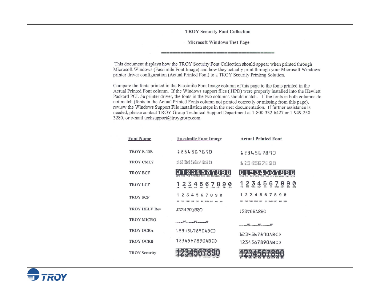 TROY Group MICR_IRD 9000 1UP MICR Printing Solutions User’s Guide User Manual | Page 81 / 160