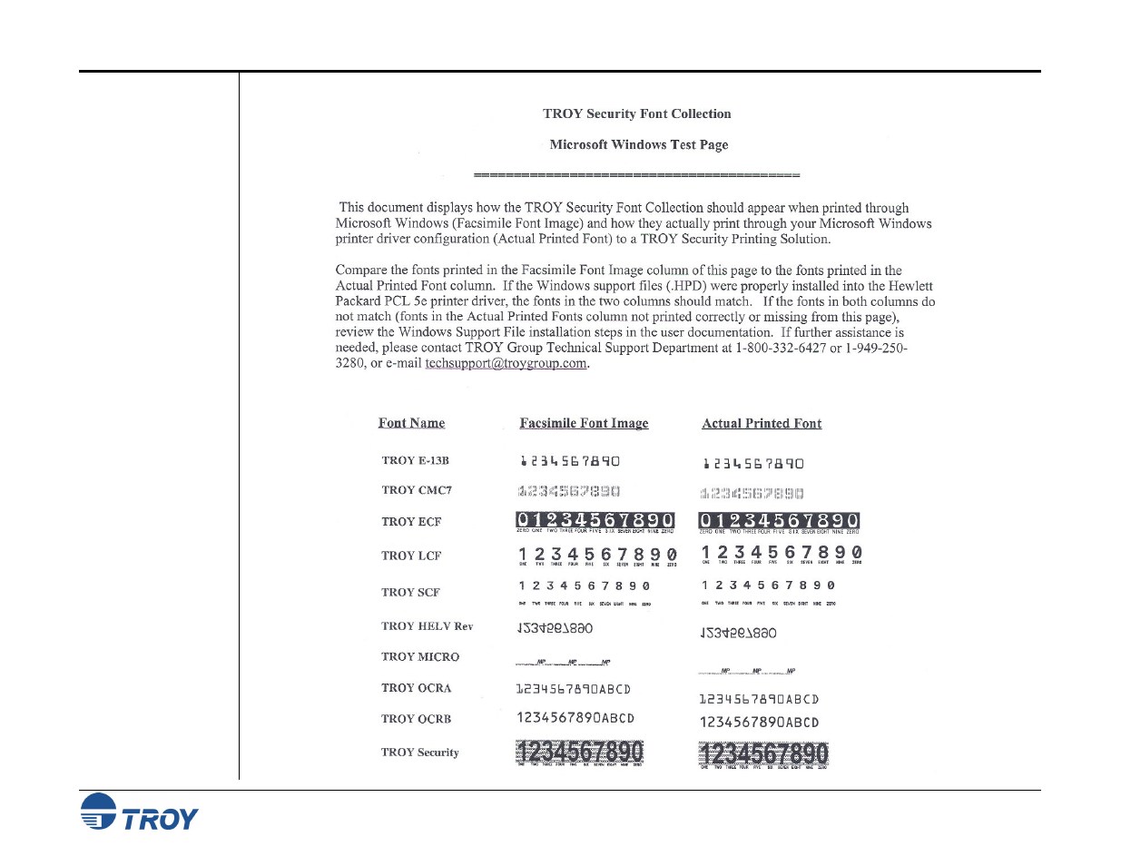 TROY Group MICR_IRD 9000 1UP MICR Printing Solutions User’s Guide User Manual | Page 83 / 160