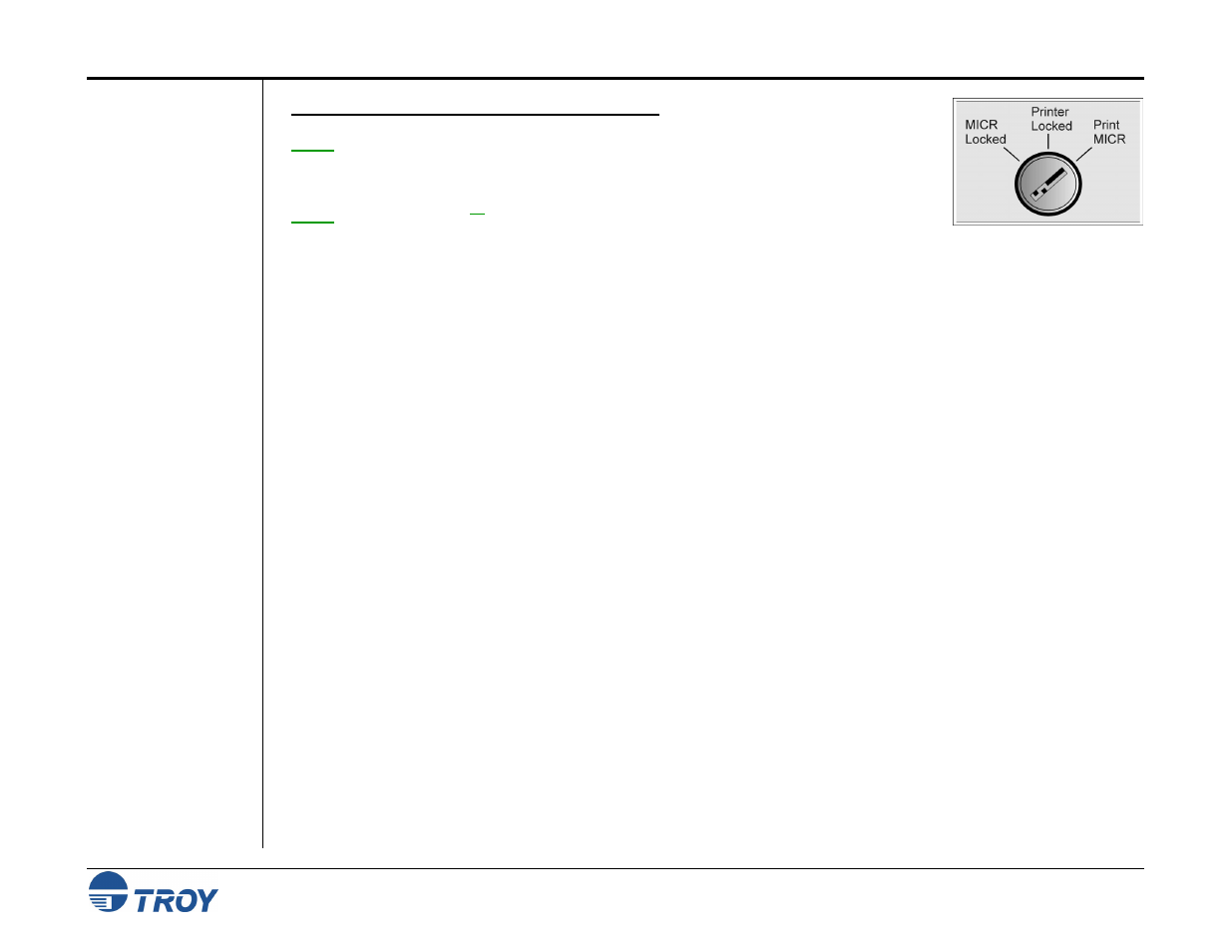 TROY Group MICR_IRD 9000 1UP MICR Printing Solutions User’s Guide User Manual | Page 84 / 160