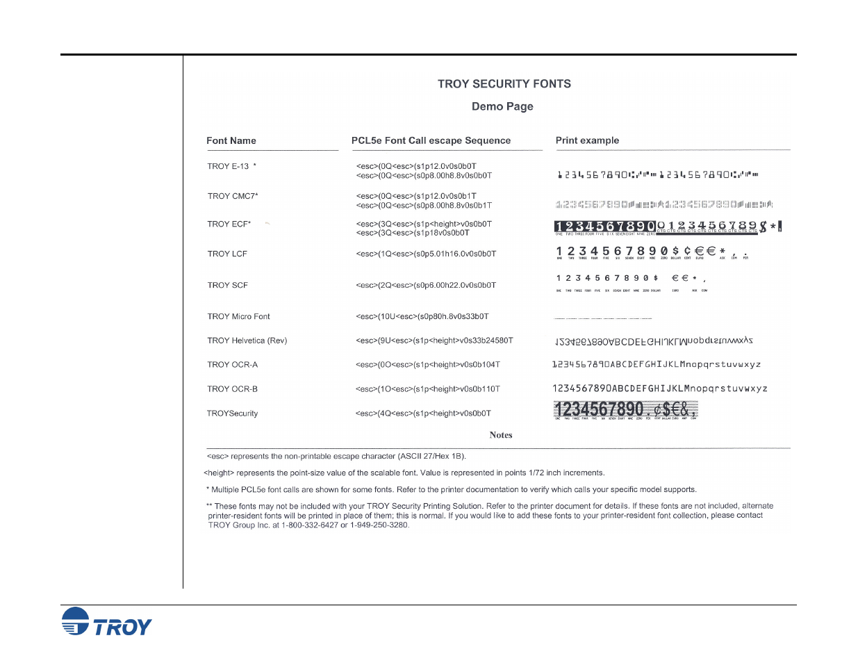 TROY Group MICR_IRD 9000 1UP MICR Printing Solutions User’s Guide User Manual | Page 85 / 160