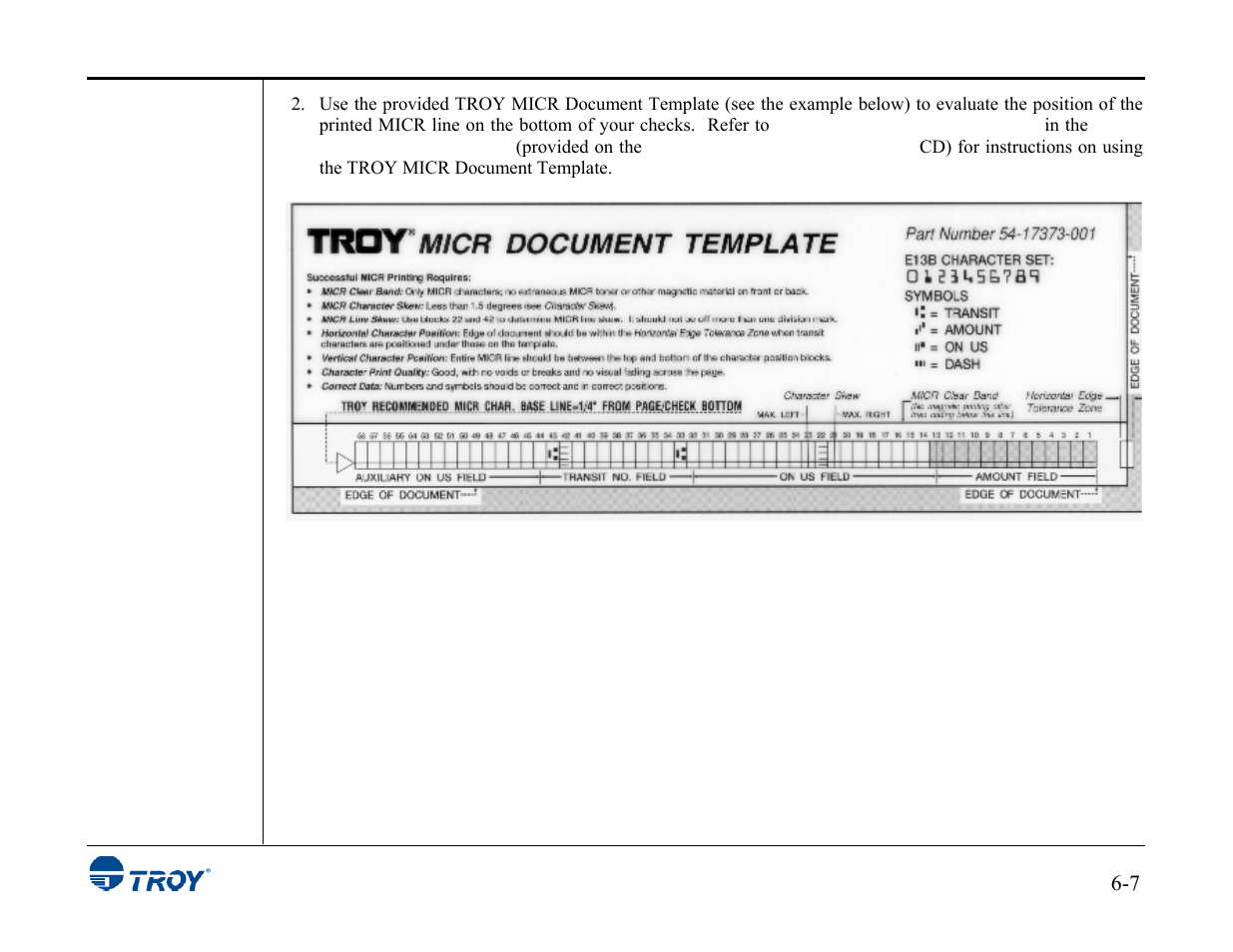 TROY Group MICR_IRD 3015 Security Printing Solutions User’s Guide User Manual | Page 101 / 153