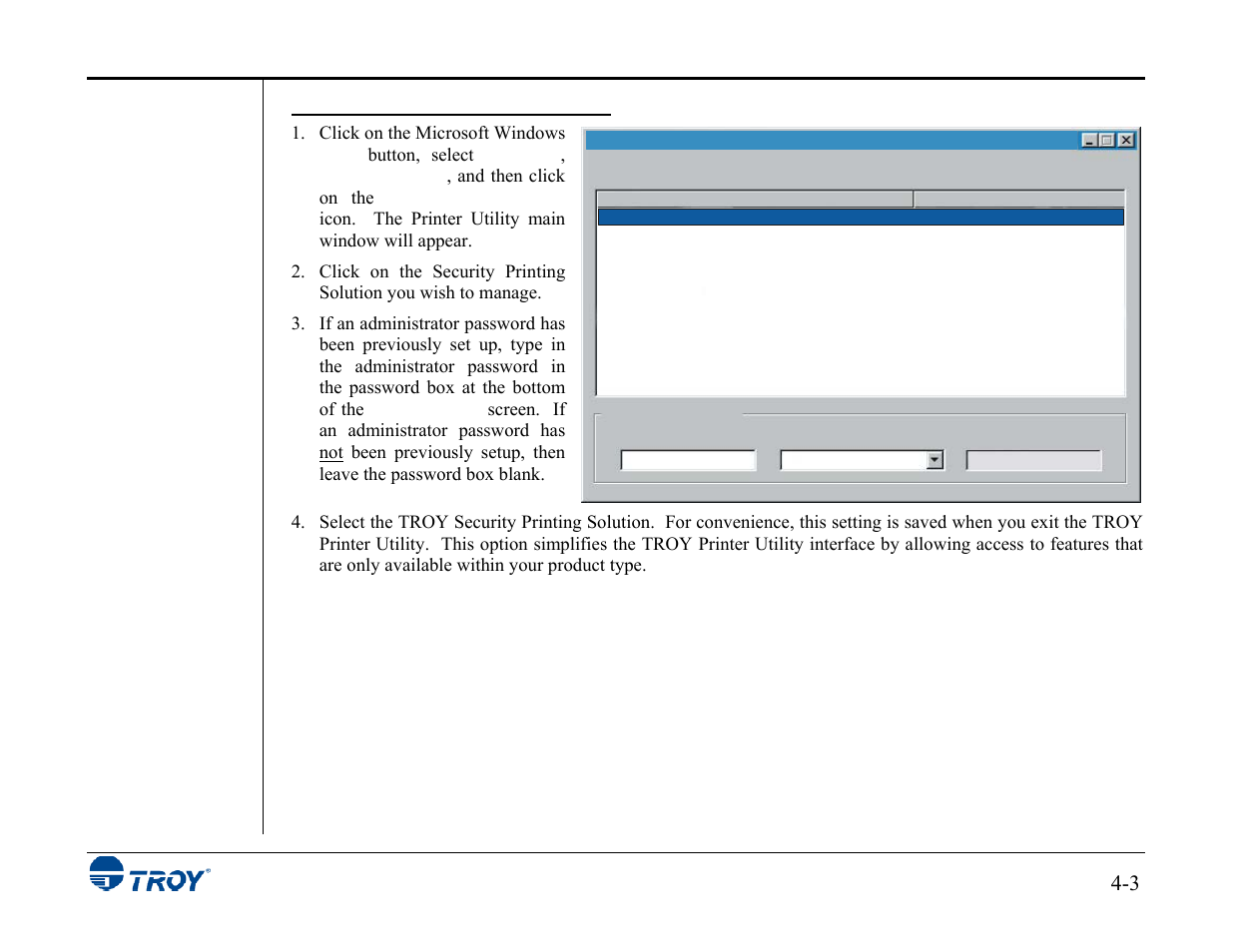 TROY Group MICR_IRD 3015 Security Printing Solutions User’s Guide User Manual | Page 48 / 153