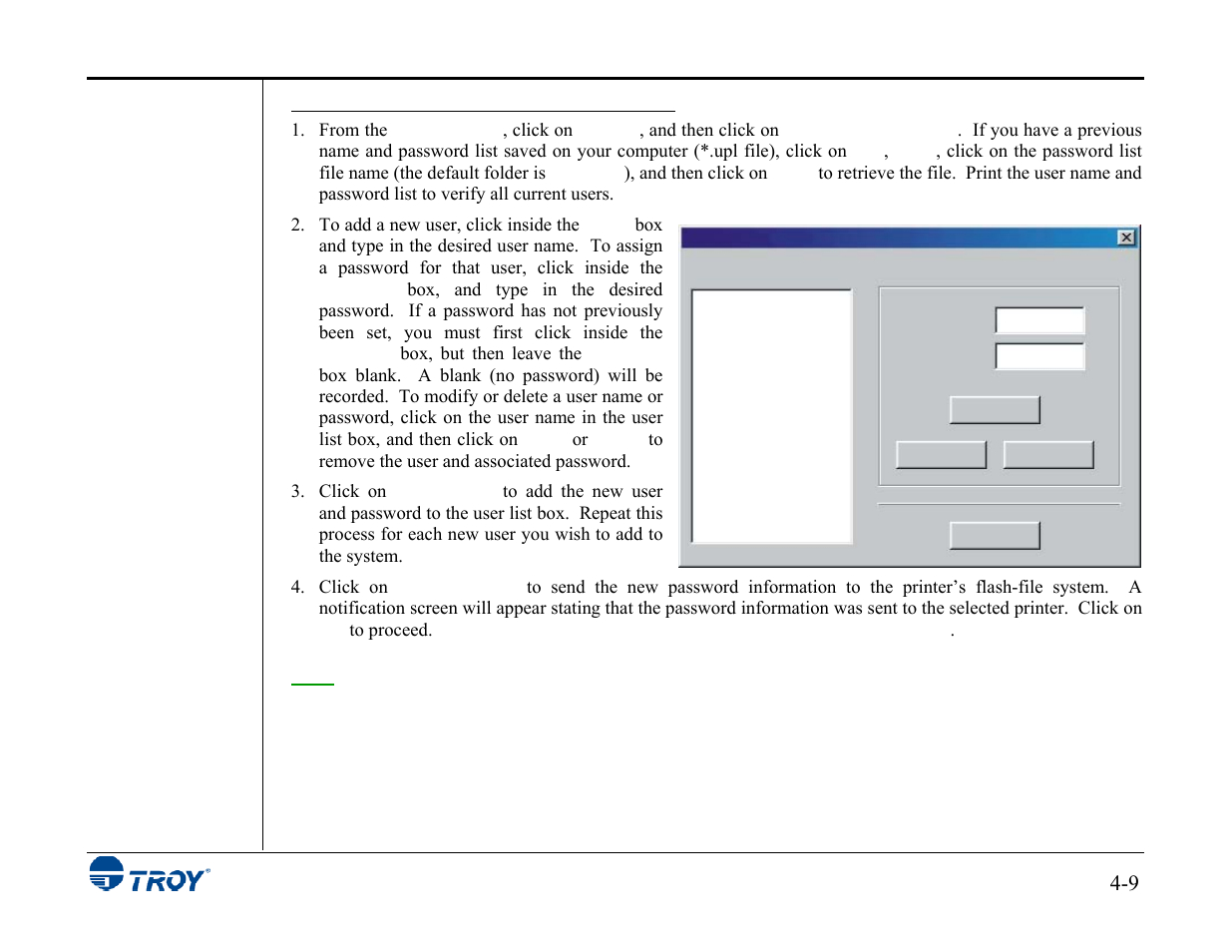 TROY Group MICR_IRD 3015 Security Printing Solutions User’s Guide User Manual | Page 54 / 153