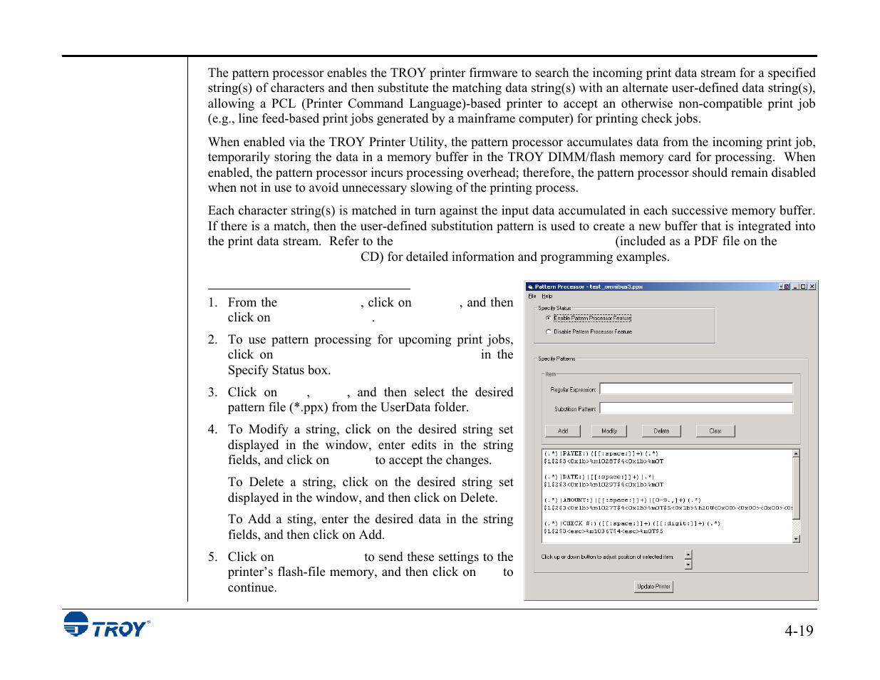 TROY Group MICR_IRD 3015 Security Printing Solutions User’s Guide User Manual | Page 64 / 153