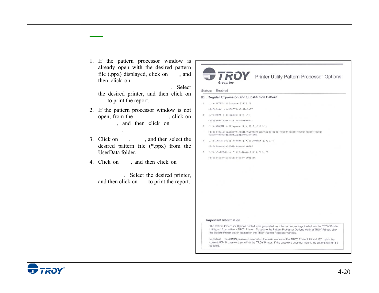 TROY Group MICR_IRD 3015 Security Printing Solutions User’s Guide User Manual | Page 65 / 153