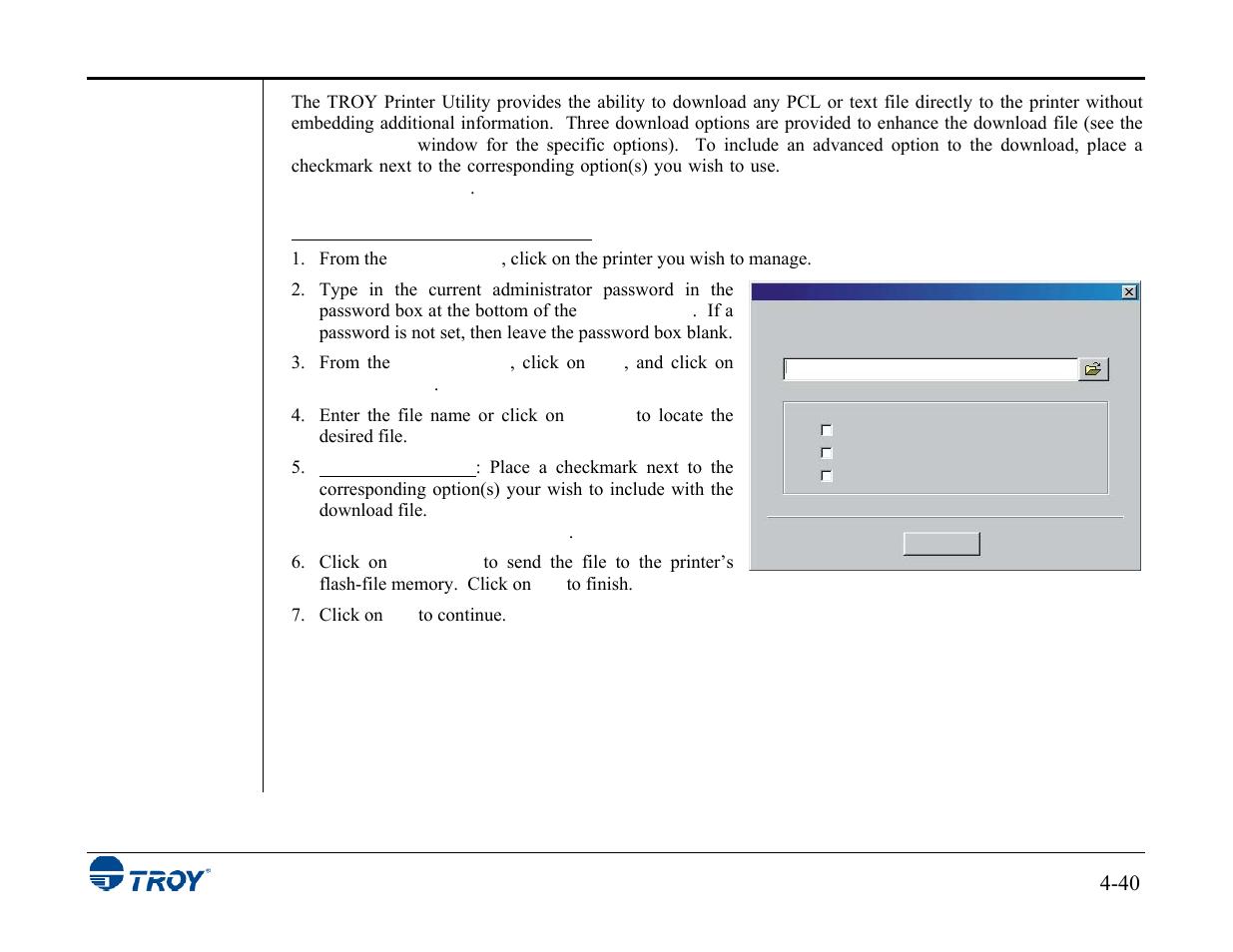 TROY Group MICR_IRD 3015 Security Printing Solutions User’s Guide User Manual | Page 85 / 153