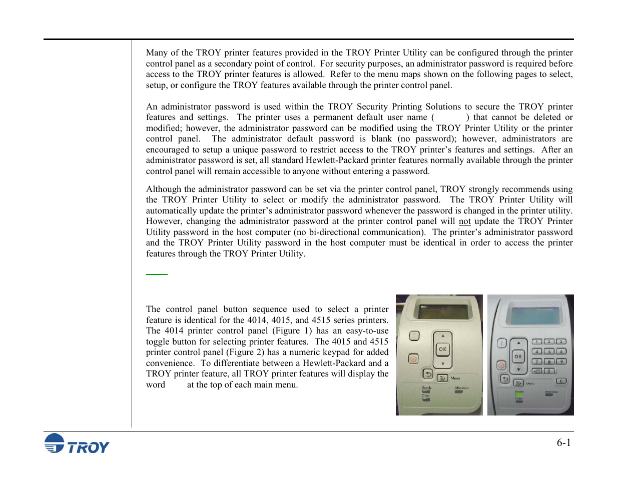 TROY Group MICR_IRD M600 Security Printing Solutions series User’s Guide User Manual | Page 100 / 159