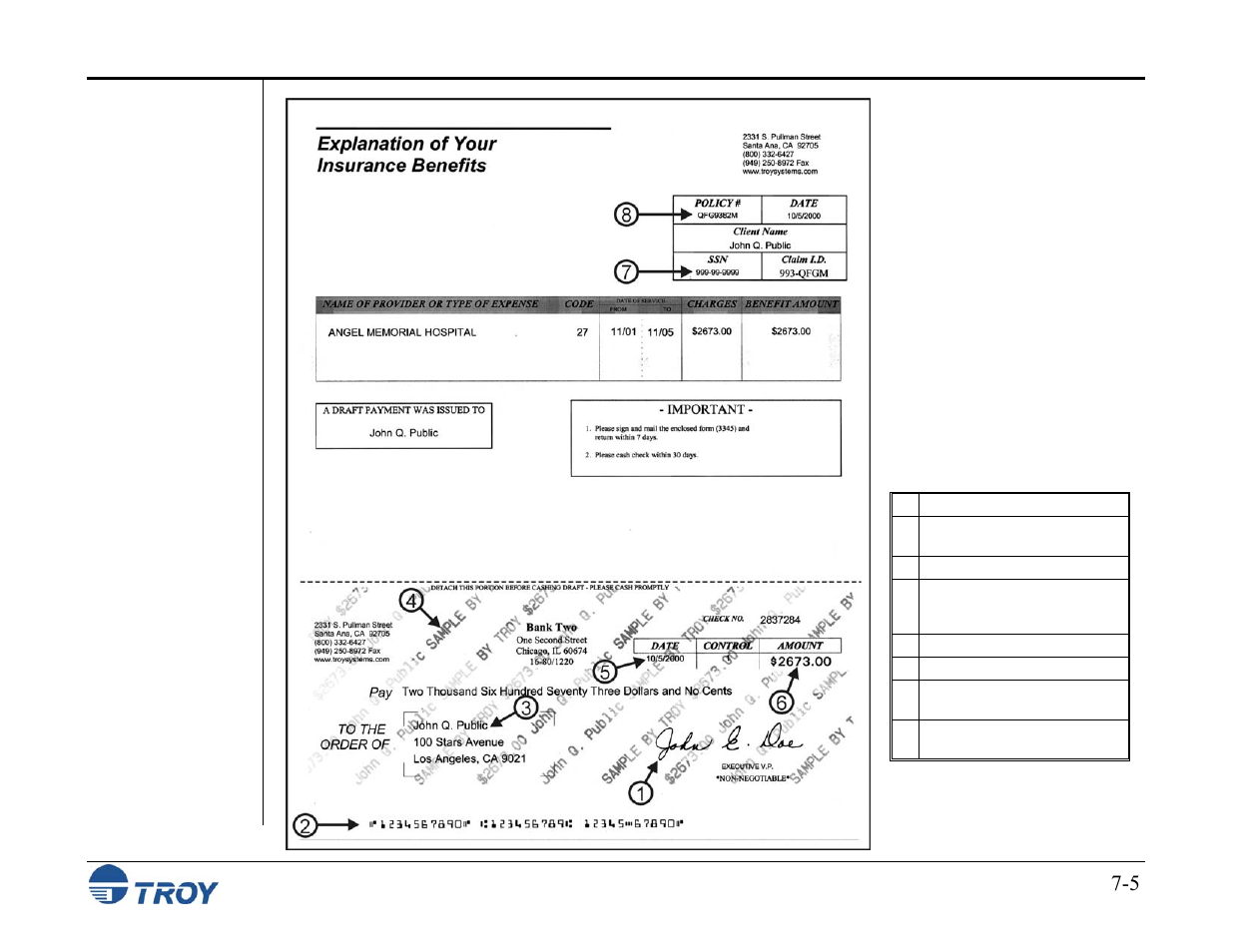 TROY Group MICR_IRD M600 Security Printing Solutions series User’s Guide User Manual | Page 113 / 159