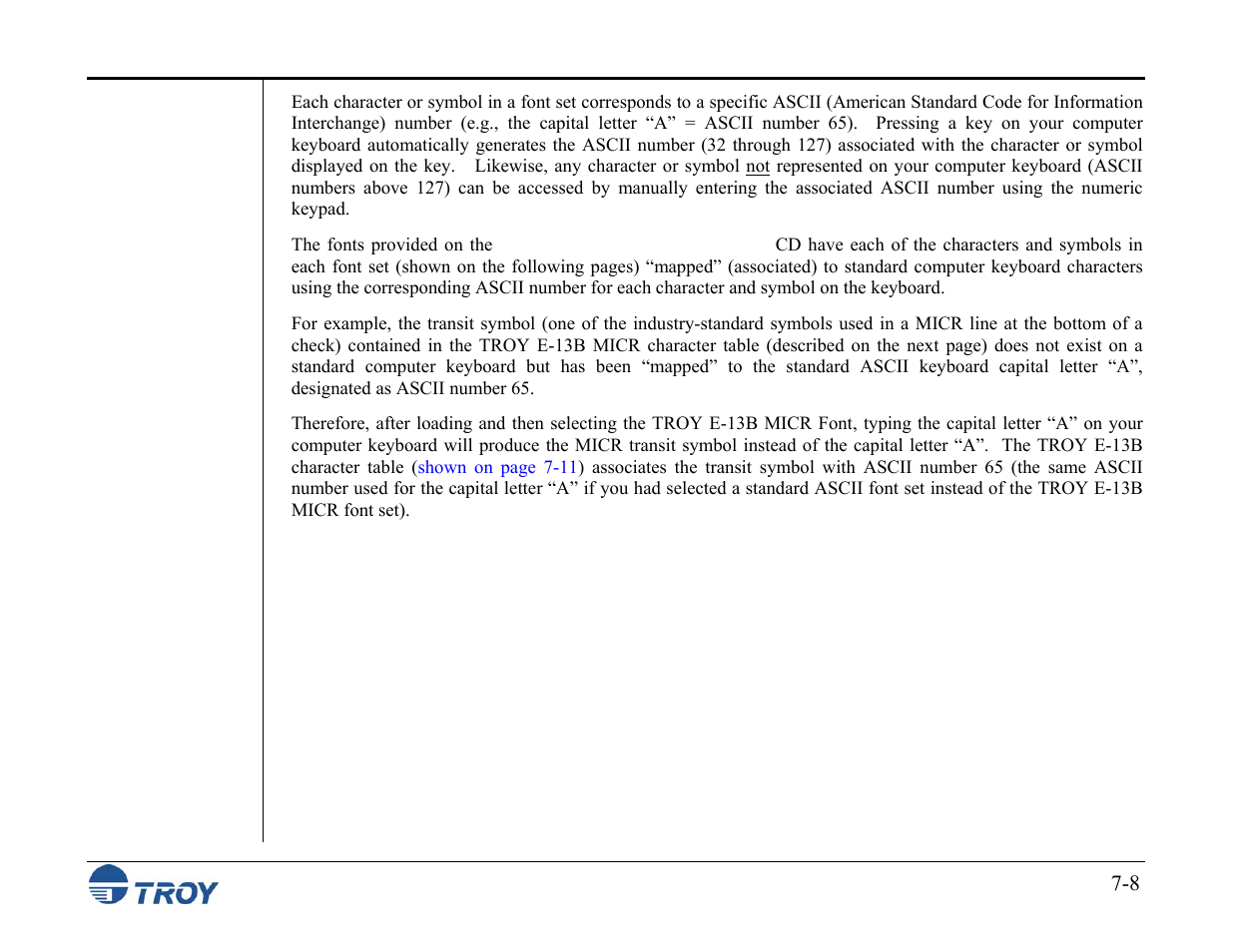 TROY Group MICR_IRD M600 Security Printing Solutions series User’s Guide User Manual | Page 116 / 159