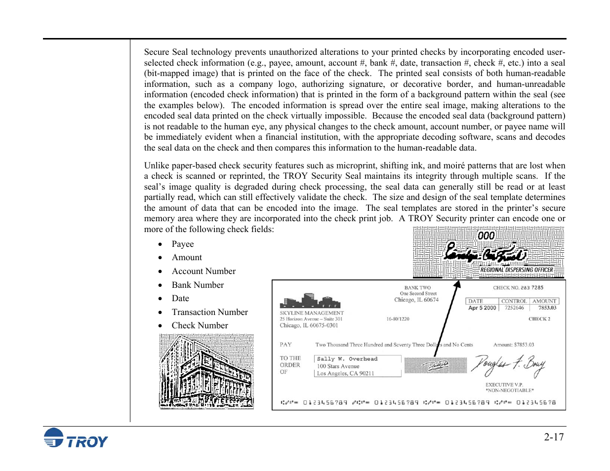 TROY Group MICR_IRD M600 Security Printing Solutions series User’s Guide User Manual | Page 31 / 159