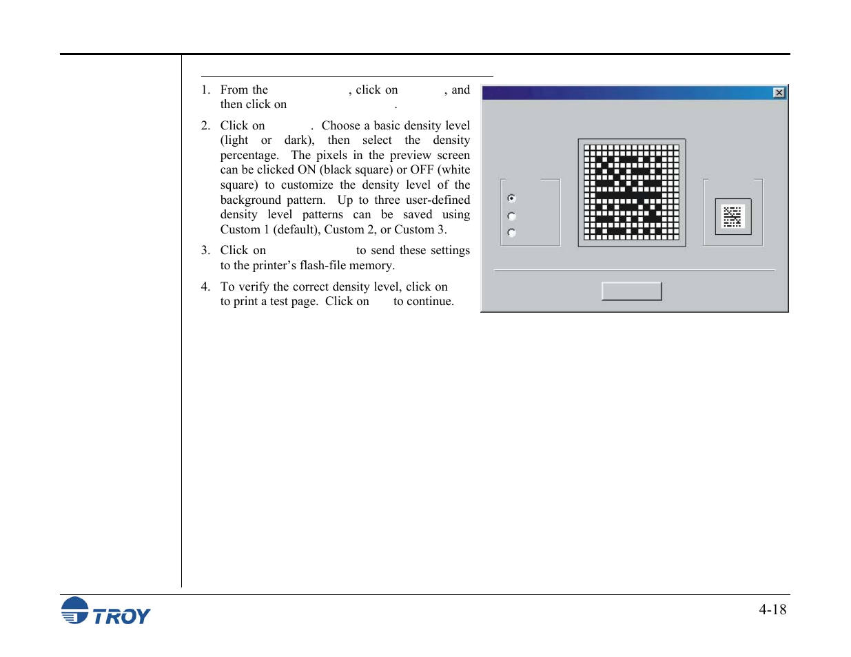 TROY Group MICR_IRD M600 Security Printing Solutions series User’s Guide User Manual | Page 64 / 159