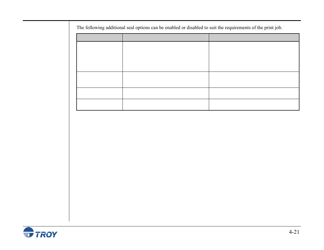 TROY Group MICR_IRD M600 Security Printing Solutions series User’s Guide User Manual | Page 67 / 159
