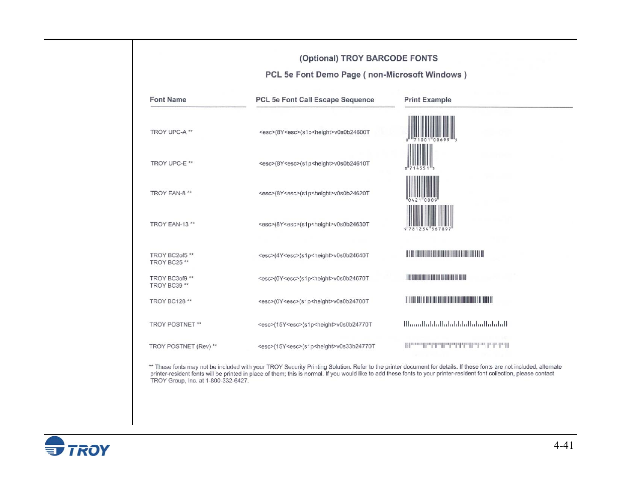 TROY Group MICR_IRD M600 Security Printing Solutions series User’s Guide User Manual | Page 87 / 159
