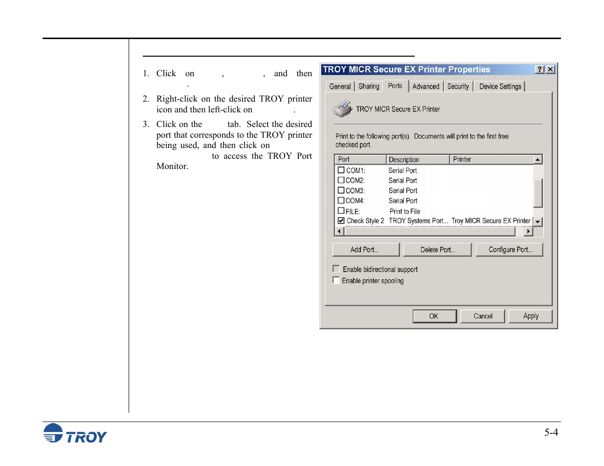 TROY Group MICR_IRD M600 Security Printing Solutions series User’s Guide User Manual | Page 95 / 159