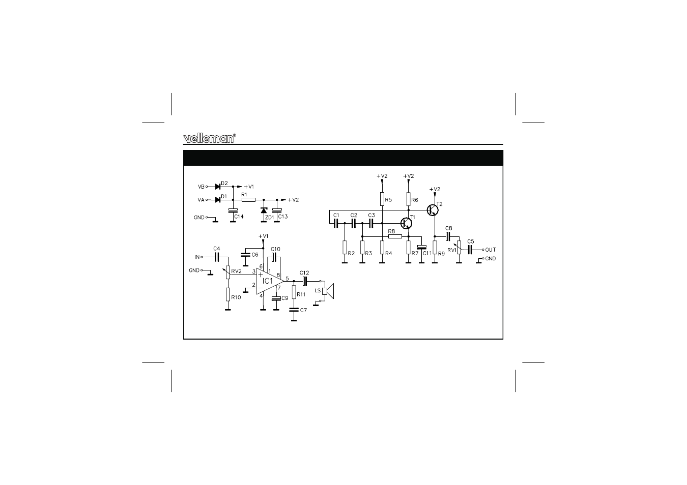 Velleman projects K7000 Assembly instructions User Manual | Page 11 / 12