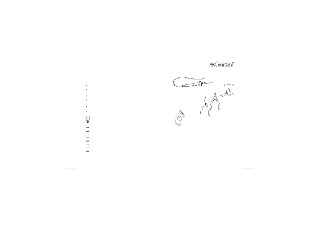 Velleman projects K7000 Assembly instructions User Manual | Page 4 / 12