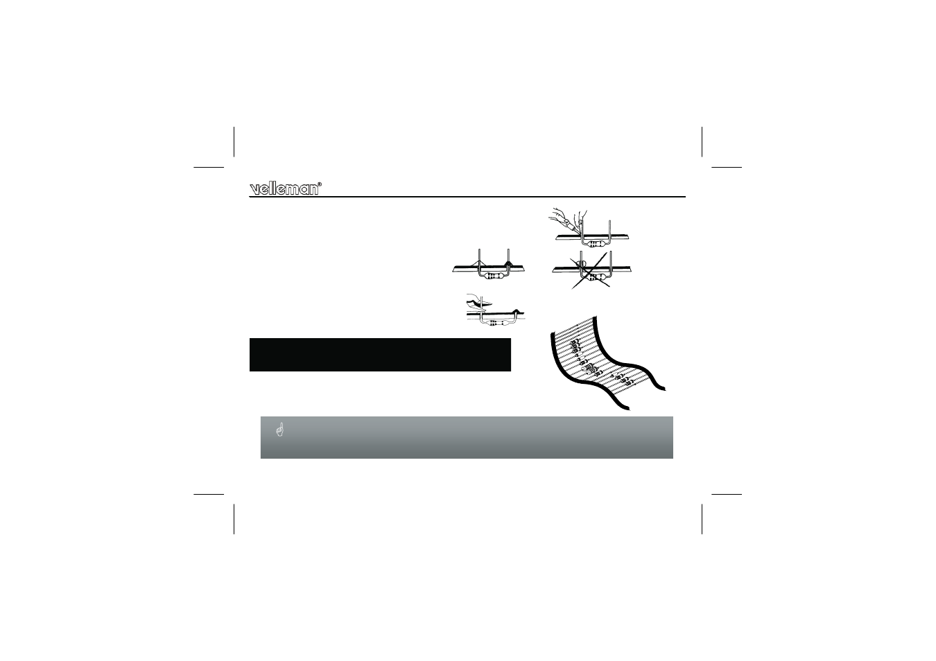 Velleman projects K7000 Assembly instructions User Manual | Page 5 / 12