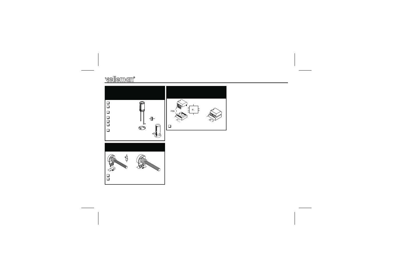 Velleman projects K7000 Assembly instructions User Manual | Page 7 / 12