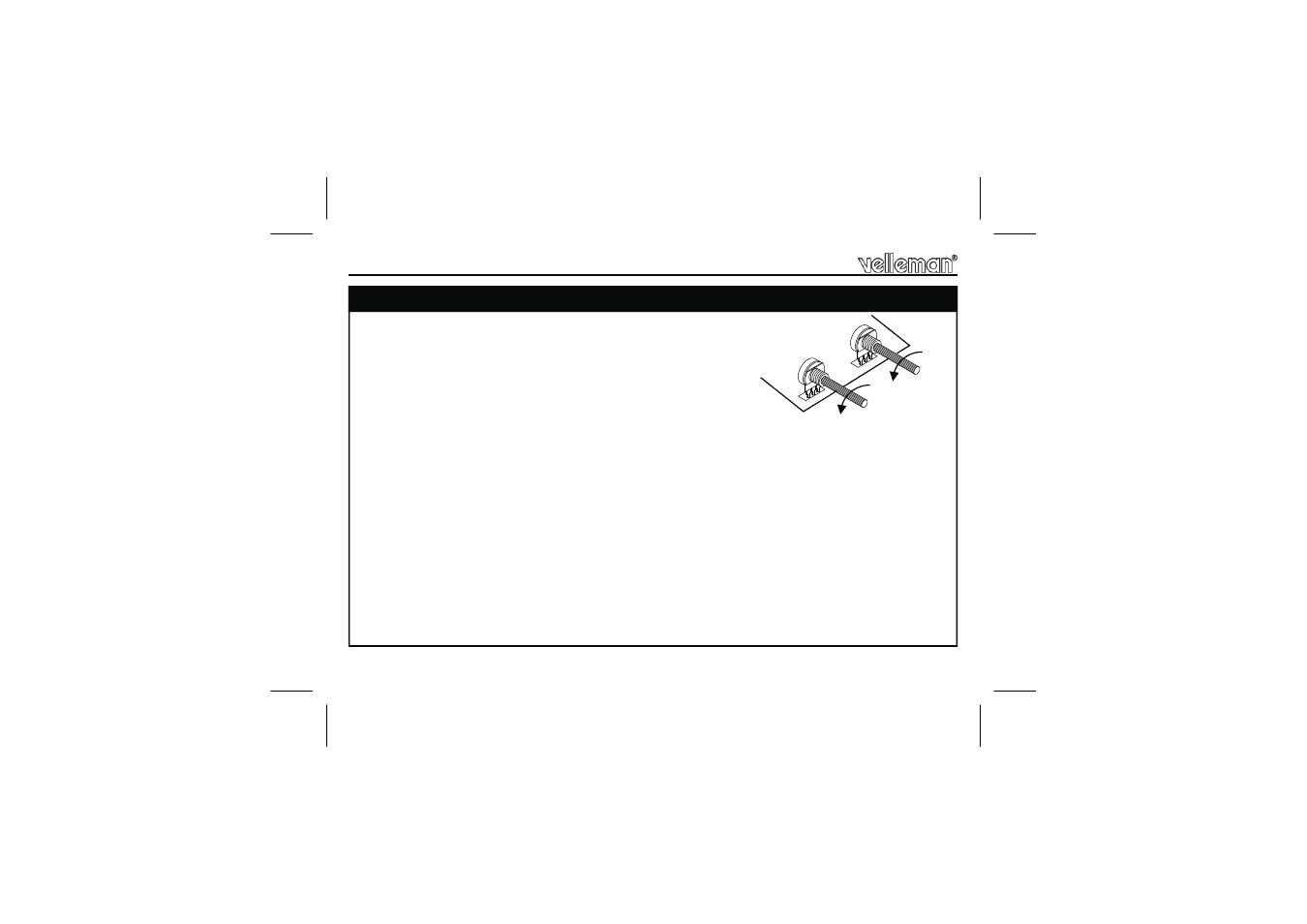 Test & usage | Velleman projects K7000 Assembly instructions User Manual | Page 8 / 12