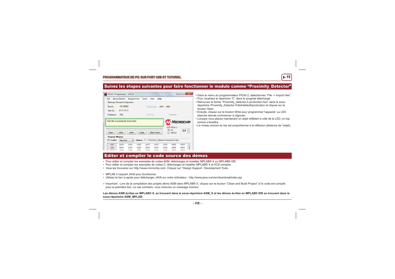 Velleman projects EDU10 Assembly instructions User Manual | Page 15 / 24