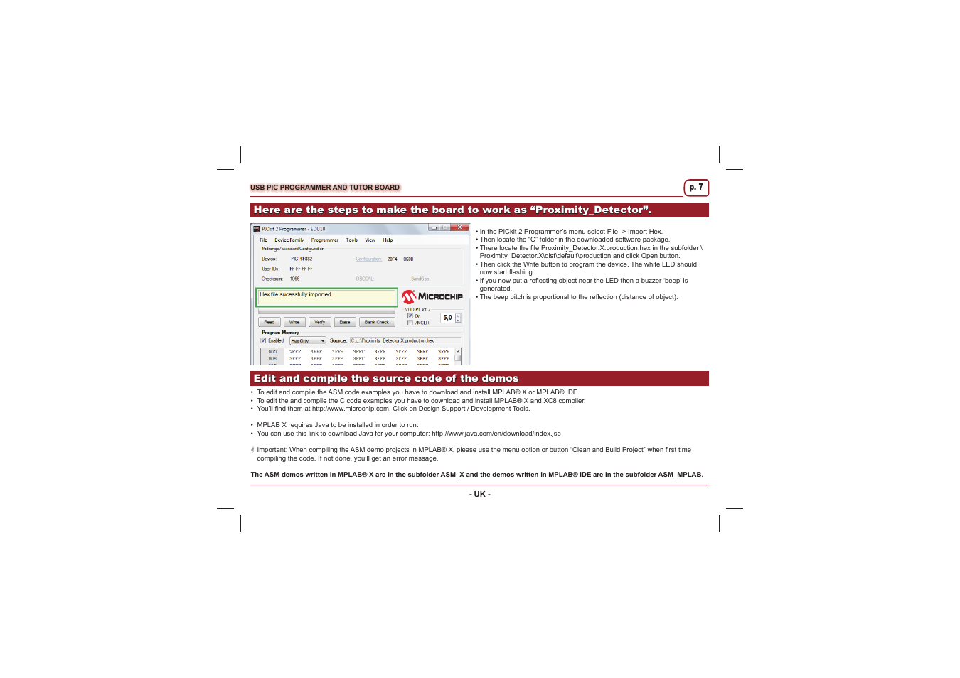 Velleman projects EDU10 Assembly instructions User Manual | Page 7 / 24