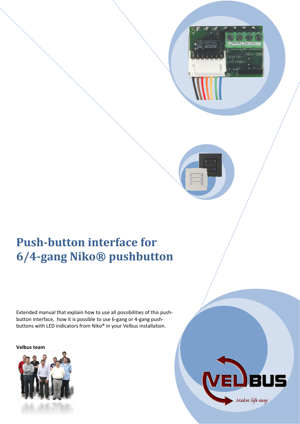 Velleman VMB6PBN User Manual | 15 pages