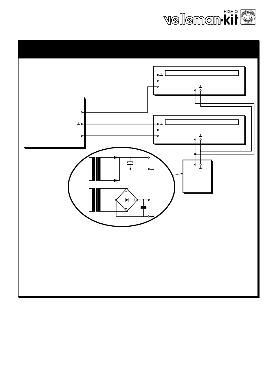 Right, Left, Tape out | Velleman projects K4305 Assembly instructions User Manual | Page 11 / 14