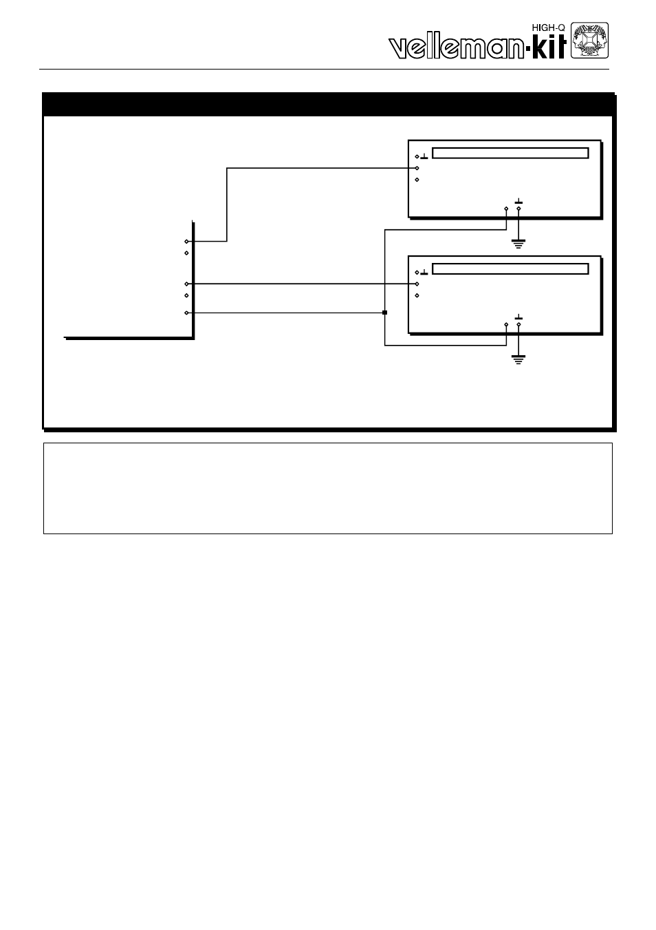 Left | Velleman projects K4305 Assembly instructions User Manual | Page 13 / 14