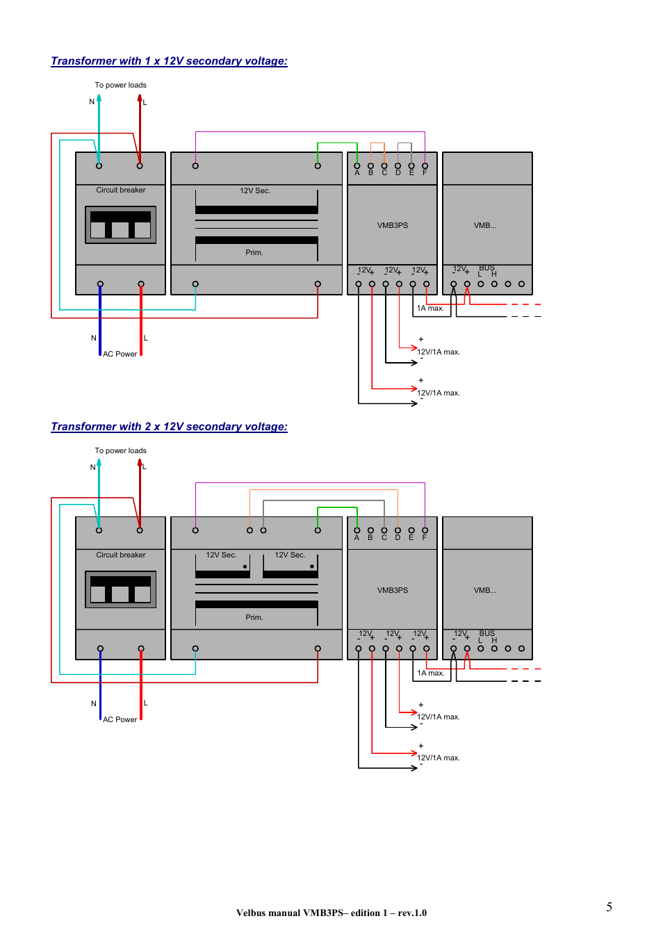 Velleman VMB3PS User Manual | Page 5 / 10
