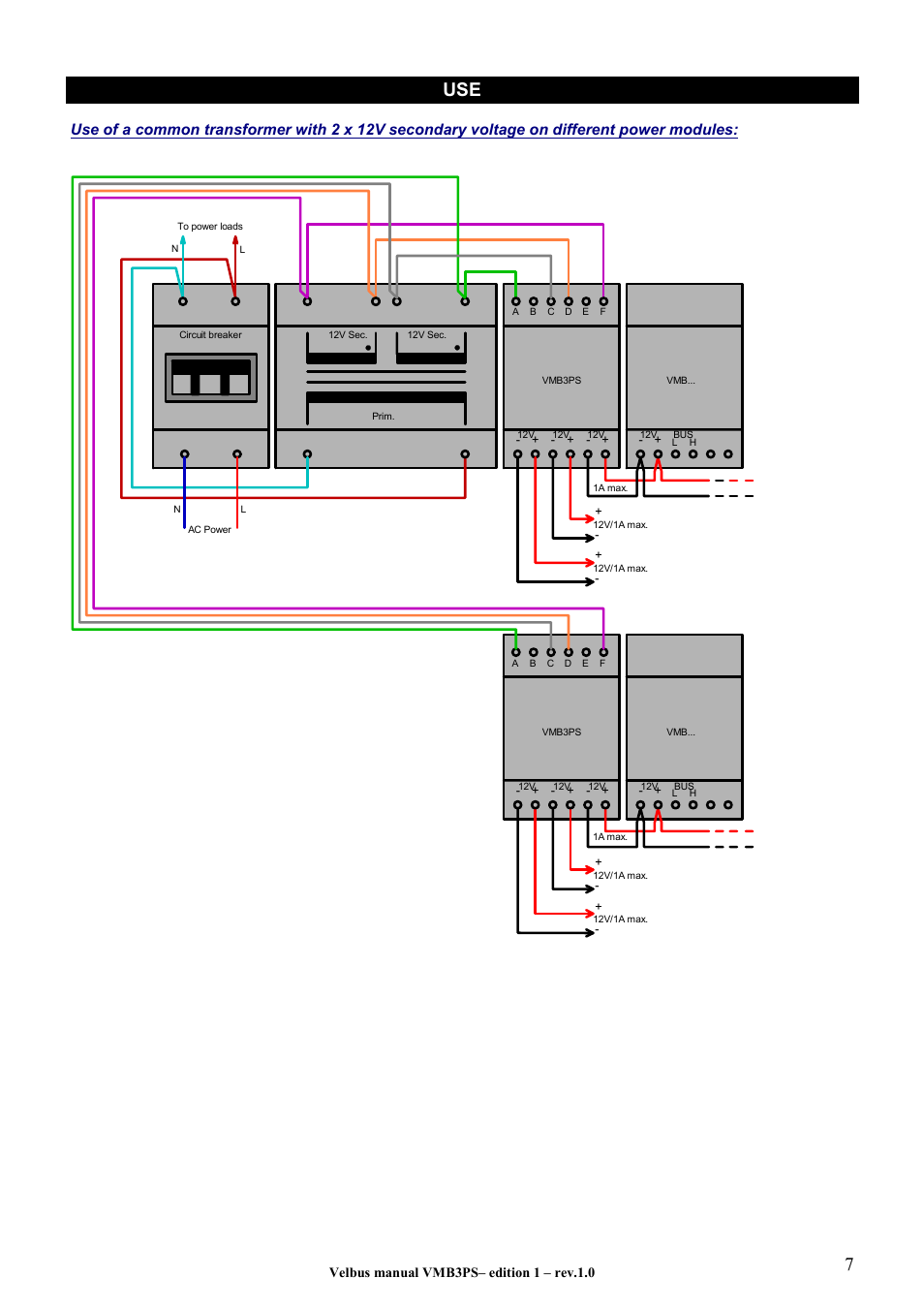 7use | Velleman VMB3PS User Manual | Page 7 / 10