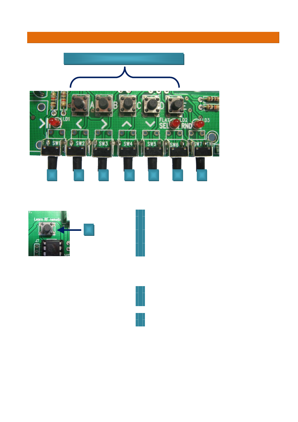 Overview push button control | Velleman К8095 User Manual | Page 3 / 9