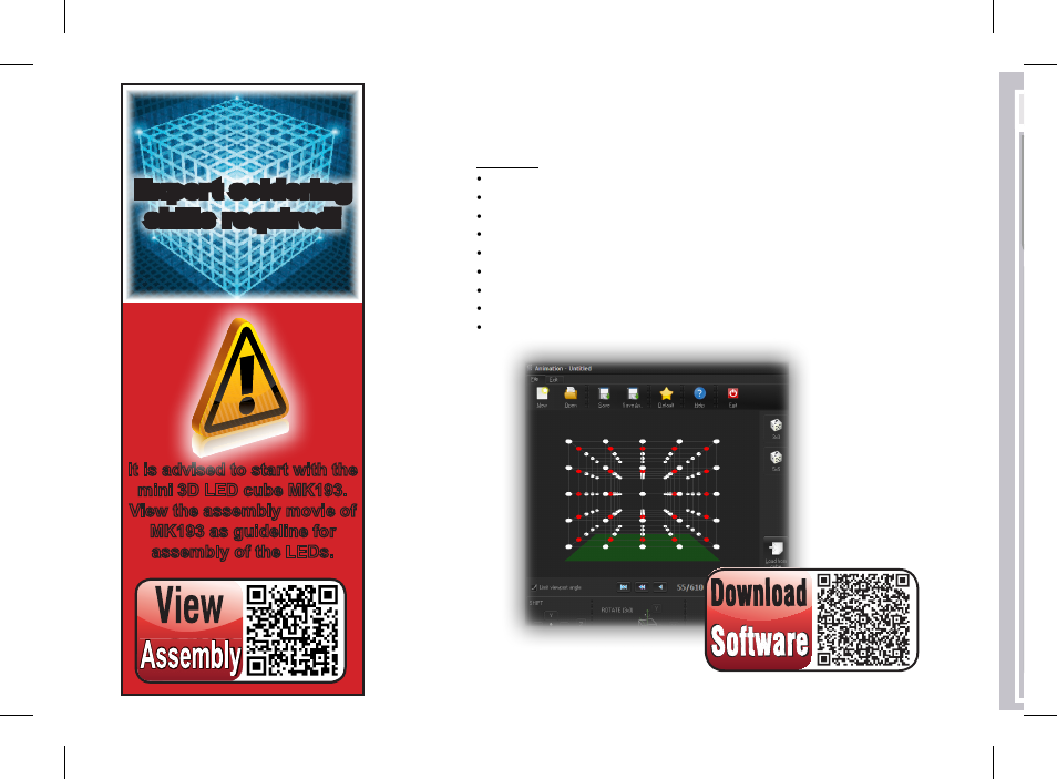Leds and how to use them, Expert soldering skills required | Velleman projects K8018B Assembly instructions User Manual | Page 3 / 16
