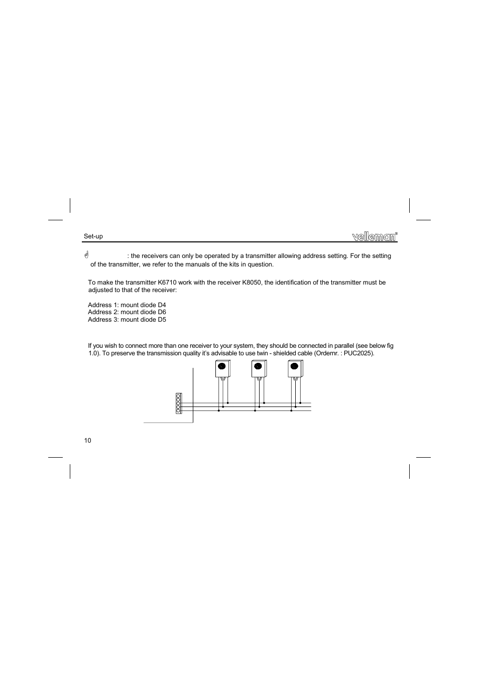 Velleman projects K8050 Assembly instructions User Manual | Page 10 / 20