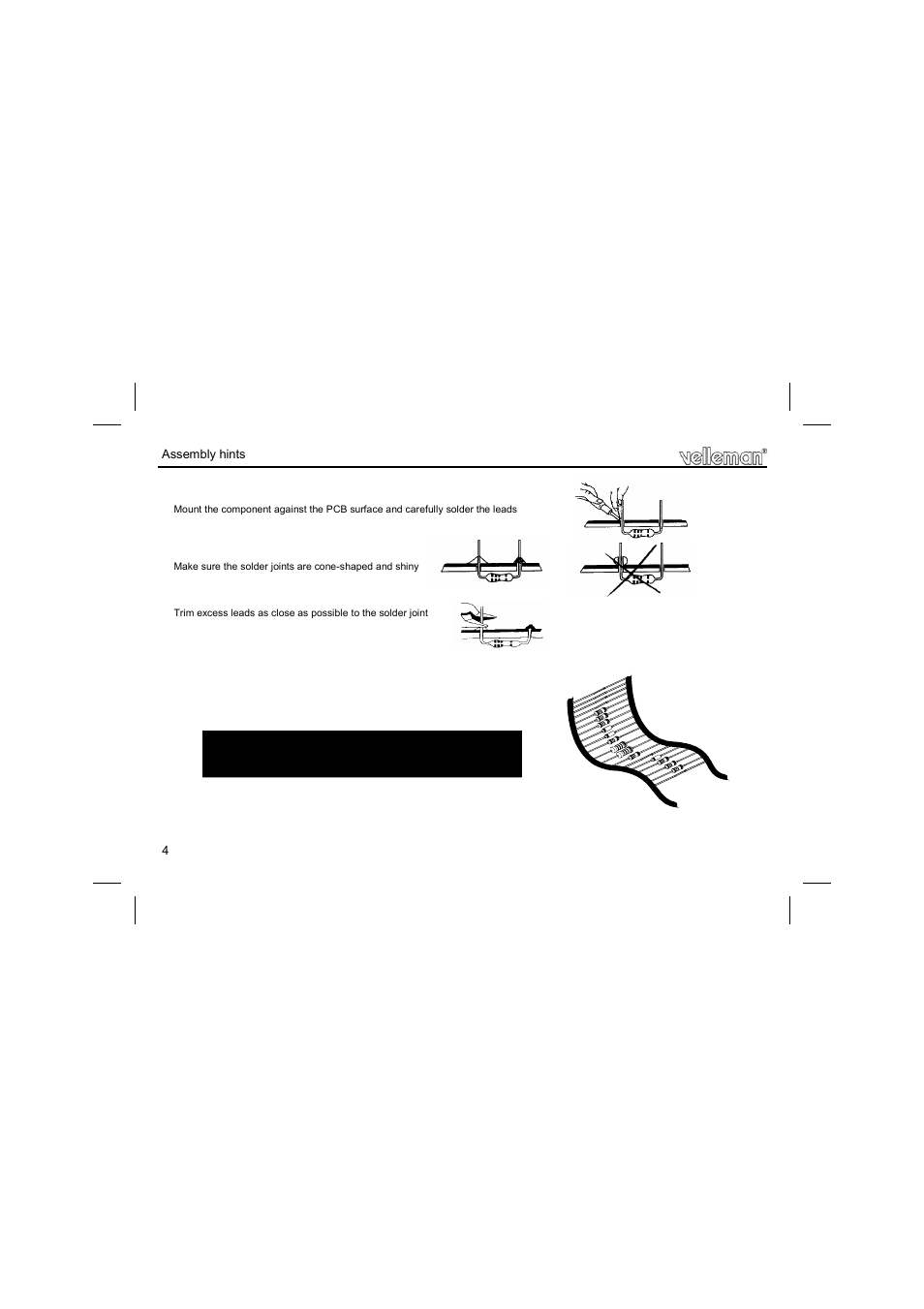 Velleman projects K8050 Assembly instructions User Manual | Page 4 / 20