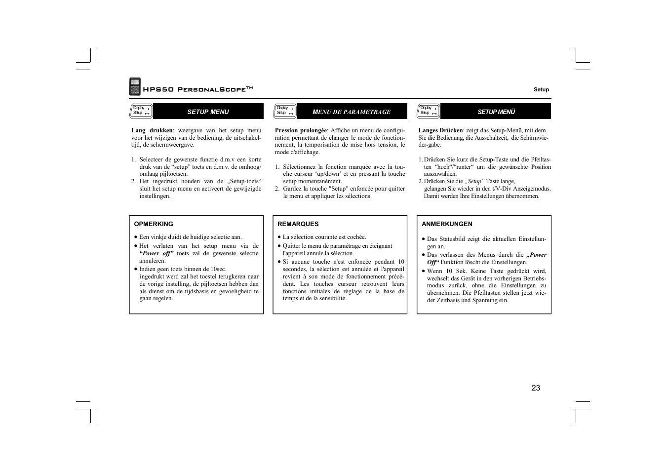 Velleman HPS50 User Manual | Page 23 / 72