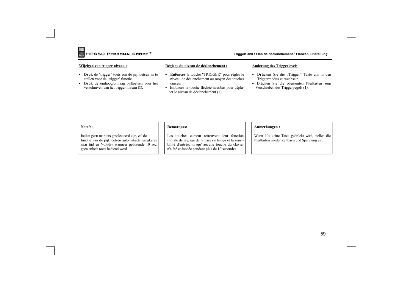 Velleman HPS50 User Manual | Page 59 / 72