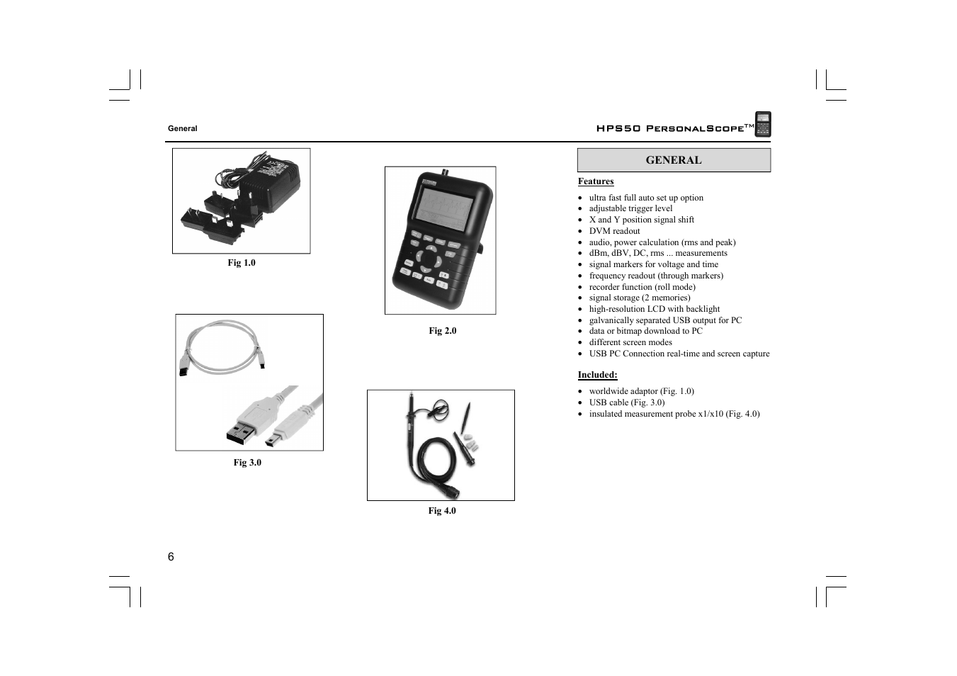 Velleman HPS50 User Manual | Page 6 / 72