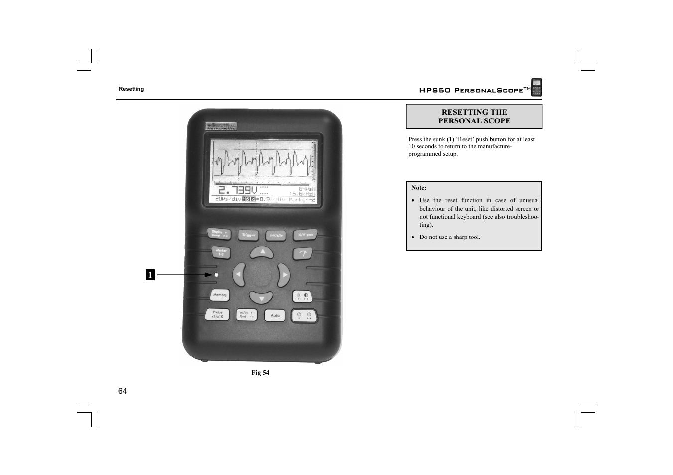 Velleman HPS50 User Manual | Page 64 / 72