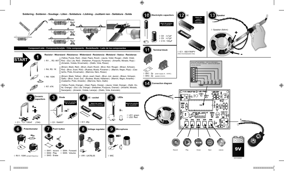 Velleman MK195 User Manual | 1 page