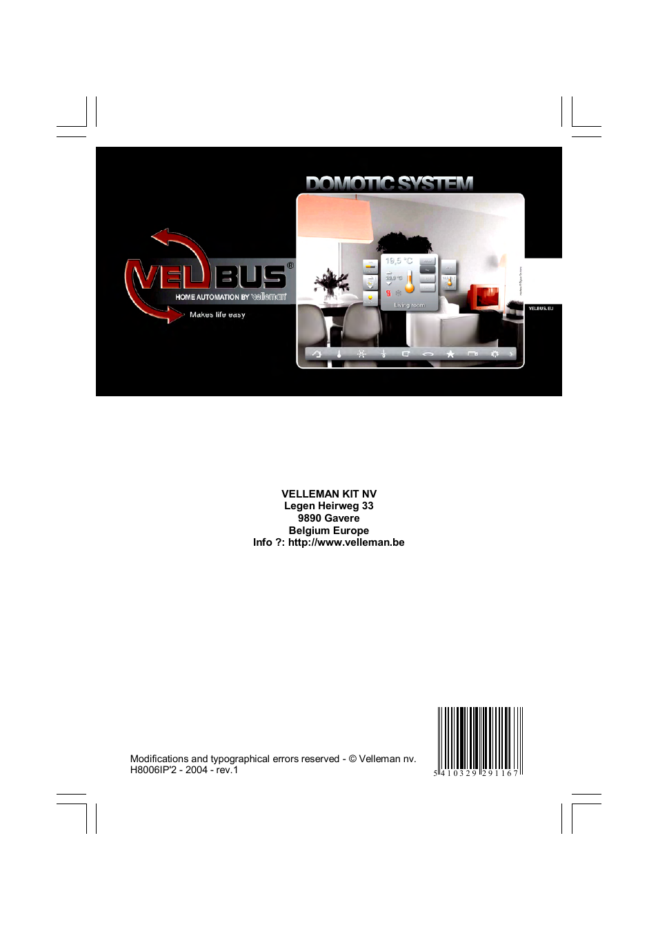 Velleman projects K8006 Assembly instructions User Manual | Page 16 / 16