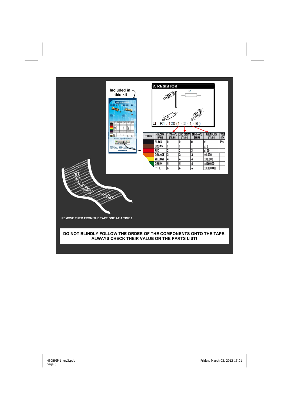 Velleman К8089 User Manual | Page 5 / 16
