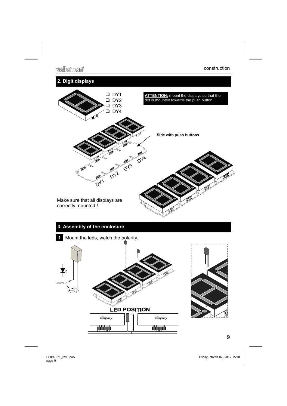 Velleman К8089 User Manual | Page 9 / 16