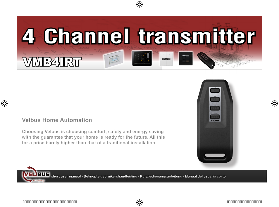 Velleman VMB4IRT User Manual | 16 pages