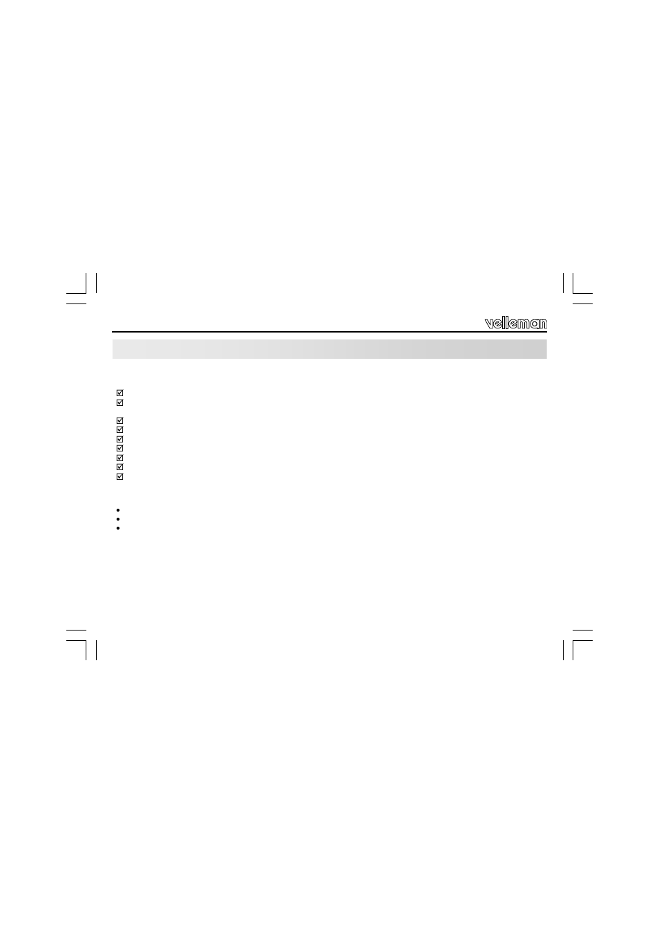 Velleman VM120 User Manual | Page 40 / 48