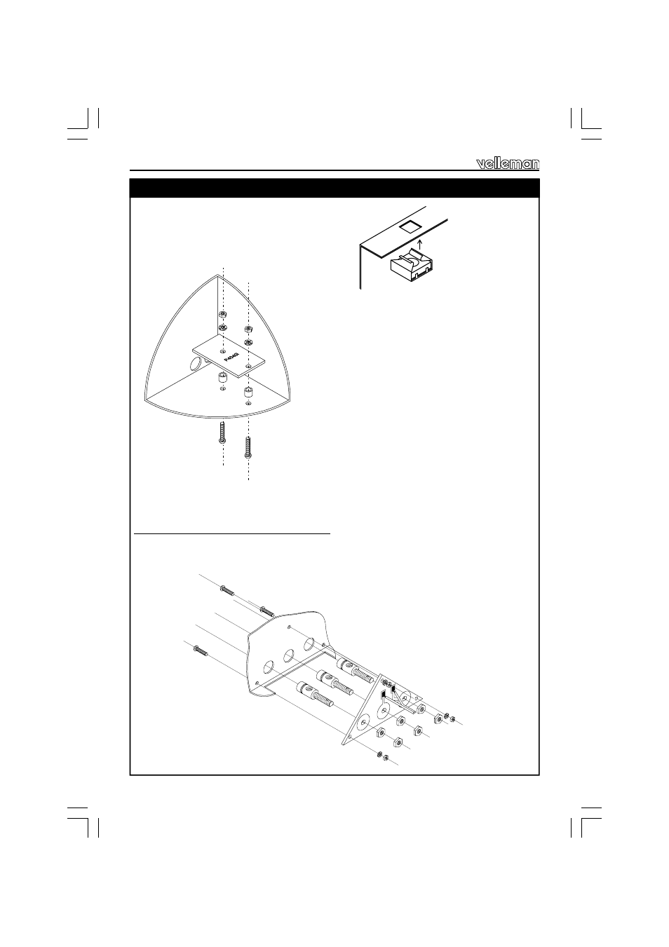 Click into hole, Assembly into the unit | Velleman projects K4040 Assembly instructions User Manual | Page 14 / 28