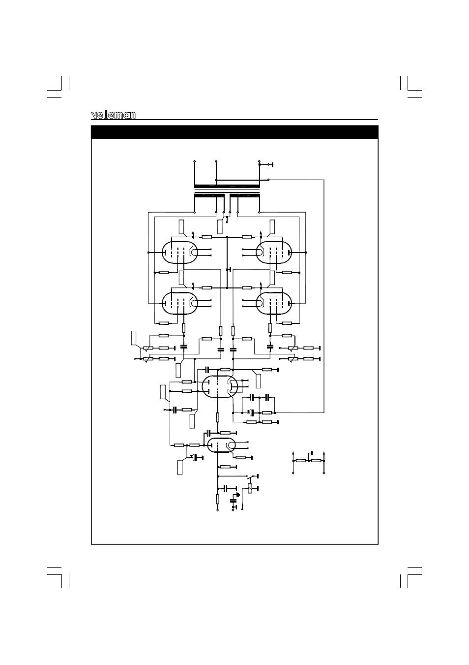 Diagram (right channel), Diagram | Velleman projects K4040 Assembly instructions User Manual | Page 25 / 28